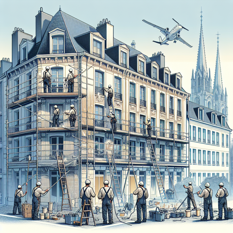 Ravalement et Nettoyage de Façade : La Maîtrise de Tijou Nantes à St-Herblain, Nantes, et Loire-Atlantique
