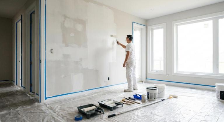 Rénovation de peinture à Saint-Herblain, les étapes clés